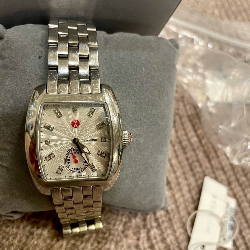 💯% authentic Michele diamond watch